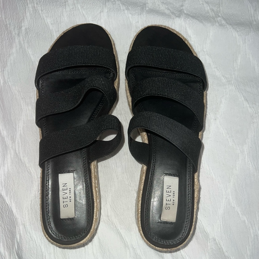 Black steve madden sandals